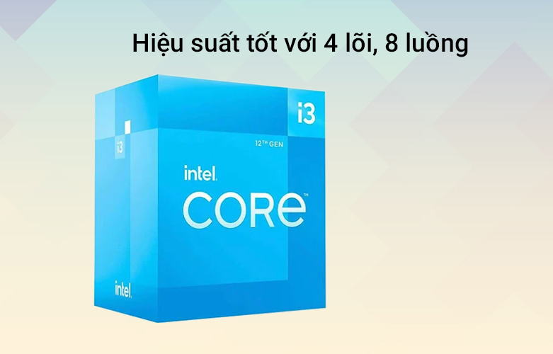 CPU Intel Core i3 12100 | Hiệu suất tốt với 4 lõi, 8 lường
