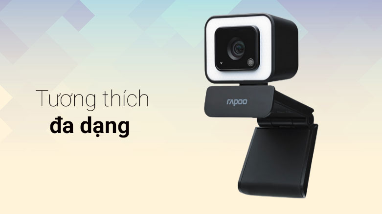 Webcam Rapoo C270L| tương thích đa dạng