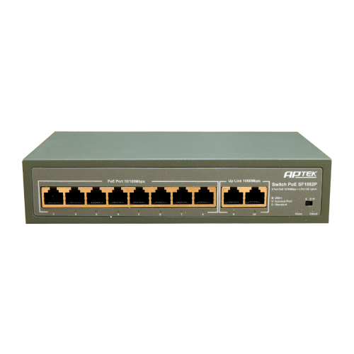 APTEK SF1082P - Switch 8 port PoE
